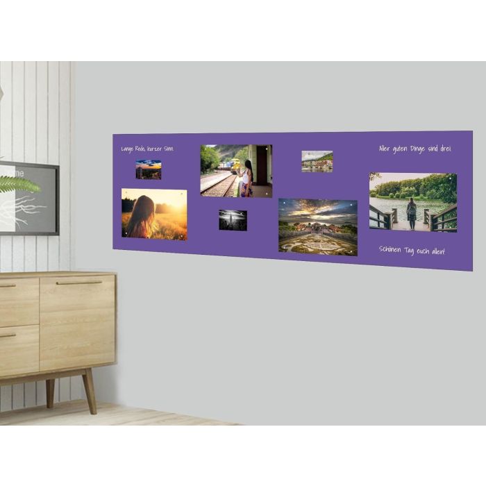 Selbstklebende Lila Folie 90x60 cm - selbstklebend