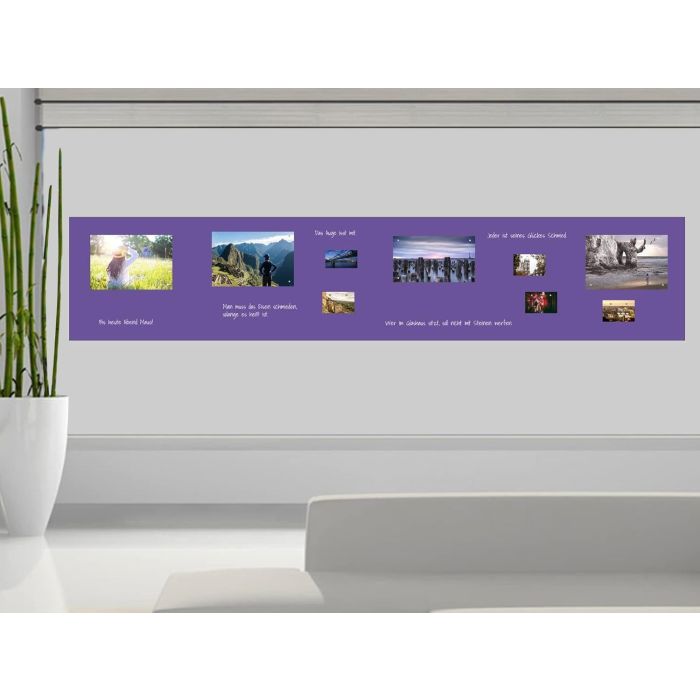 Selbstklebende Lila Folie 220x60 cm - selbstklebend