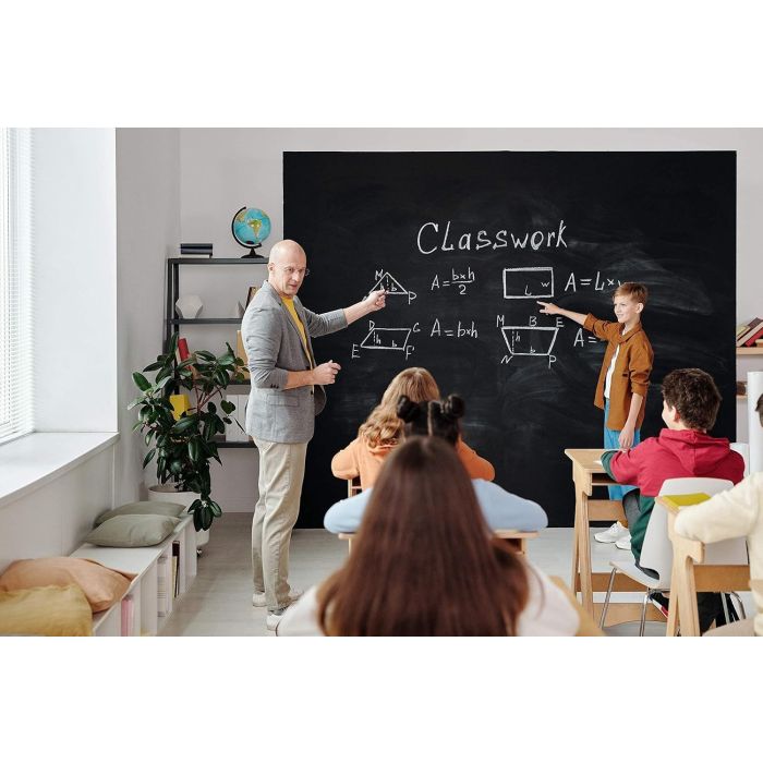 Tafelfolie 250x60 cm - magnetisch & selbstklebend