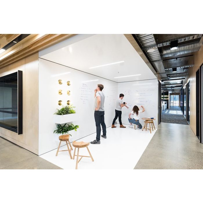 Selbstklebende Whiteboardfolie 500x100 cm - selbstklebend