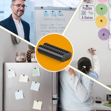 10er Pack Hochleistungs-ScheibenMagnet-schwarz 10x3mm