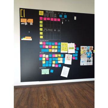 Stifthalter magnetisch schmal 12cm x 2,7 x 5,7 hellblau