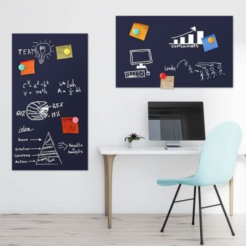 Selbstklebende Blaue Folie 350x120 cm - selbstklebend