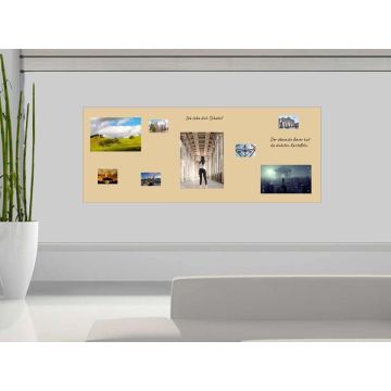 Selbstklebende Beige Folie 40x30 cm - selbstklebend