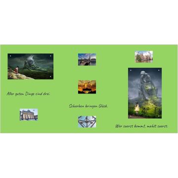 Selbstklebende Limegrüne Folie 180x30 cm - selbstklebend