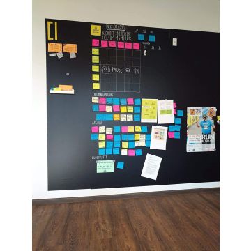 Tafelfolie 180x90 cm - magnetisch & selbstklebend