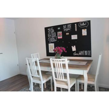 Tafelfolie 500x120 cm - magnetisch & selbstklebend